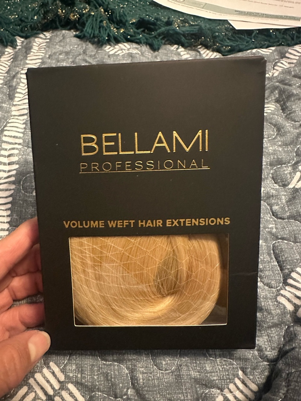 Bellami Professional Volume Weft Sew-In Hair Extensions 16" - Butter Blonde